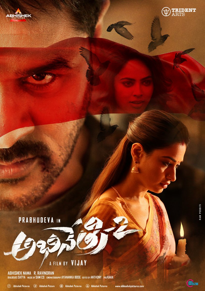 abhinetri 2 first look poster