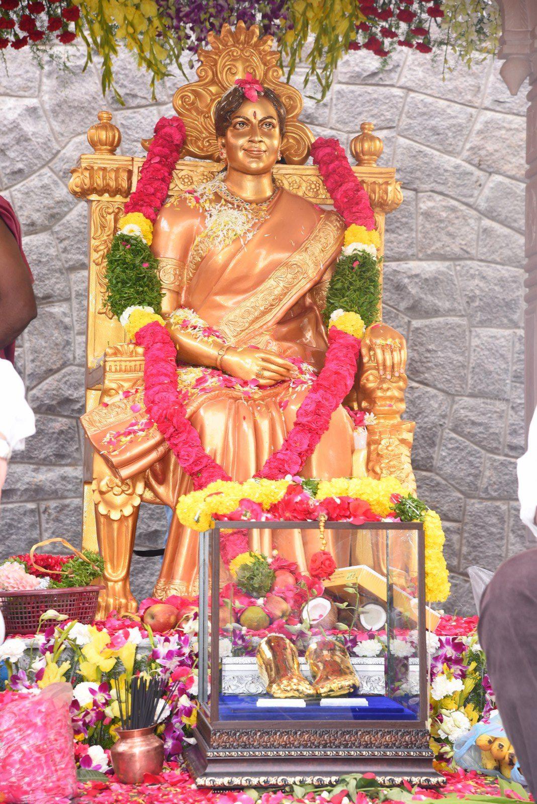 Vijaya Nirmala Statue Inauguration