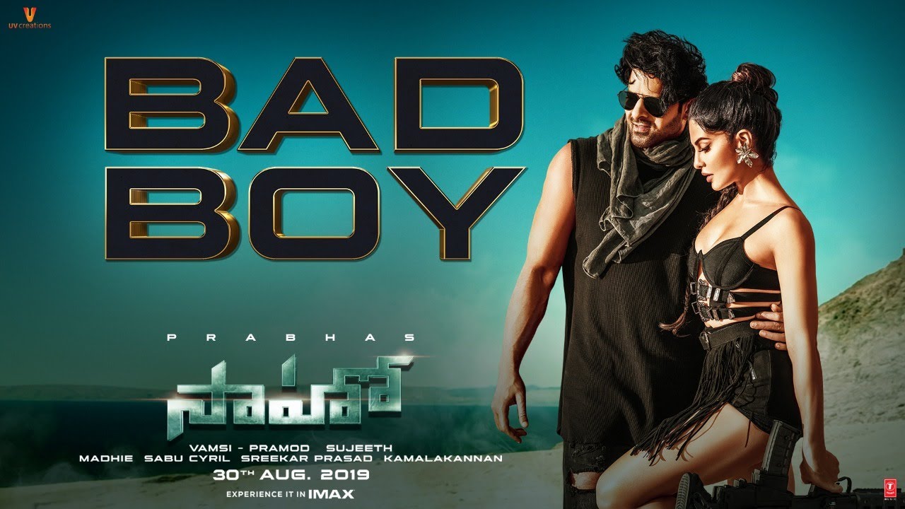 సాహో బాడ్ బాయ్ సాంగ్ | ప్రభాస్ , జాక్విలిన్ ఫెర్నాండేజ్
