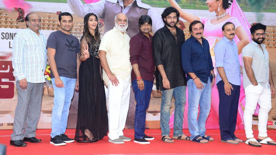 వాల్మీకి సాంగ్ లాంచ్ ఫొటోస్