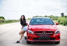 nabha natesh car