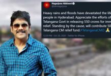 Nagarjuna donates