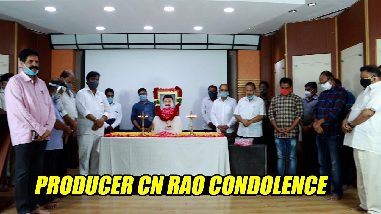 తెలుగు చలన చిత్ర నిర్మాతల మండలి సంయుక్త కార్యదర్శి ,నిర్మాత సీ.యన్.రావు సంతాప సభ తెలుగు చలన చిత్ర నిర్మాతల మండలి సంయుక్త కార్యదర్శి ,నిర్మాత సీ.యన్.రావు సంతాప సభ