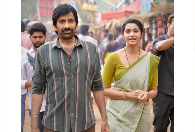 మాస్ మహారాజా రవితేజ ‘ఇరుముడి’ బ్యూటిఫుల్ వర్కింగ్ స్టిల్స్ రిలీజ్