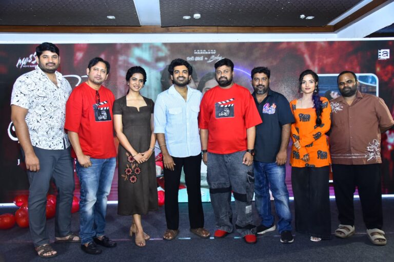 హీరో కిరణ్ అబ్బవరం బర్త్ డే వేడుకలో “చెన్నై లవ్ స్టోరీ” ప్రెస్ మీట్