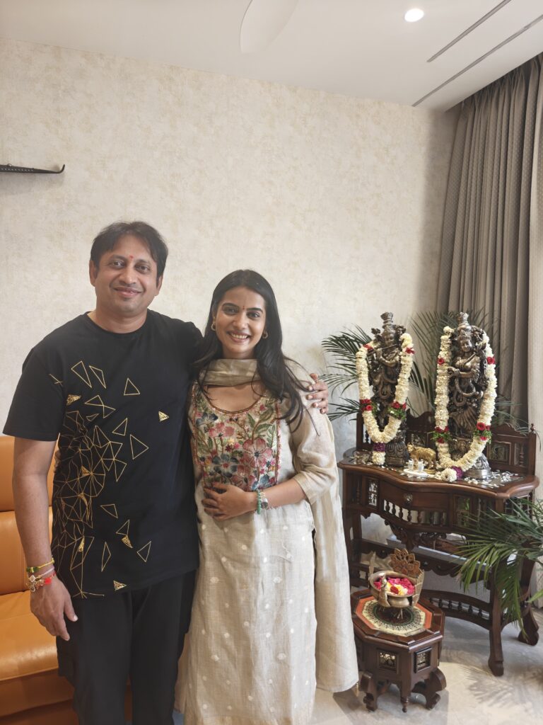 రాఖీ పౌర్ణమి సందర్భంగా ప్రొడ్యూసర్ ఎస్ కేఎన్ కు రాఖీ కట్టిన హీరోయిన్ శ్రీ గౌరి ప్రియ