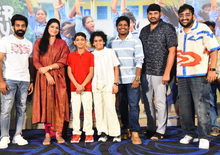 యువ నిర్మాతల చేతుల మీదగా “సమ్మర్ హాలిడేస్” నుండి ‘స్కూల్ సాంగ్’ లాంఛ్