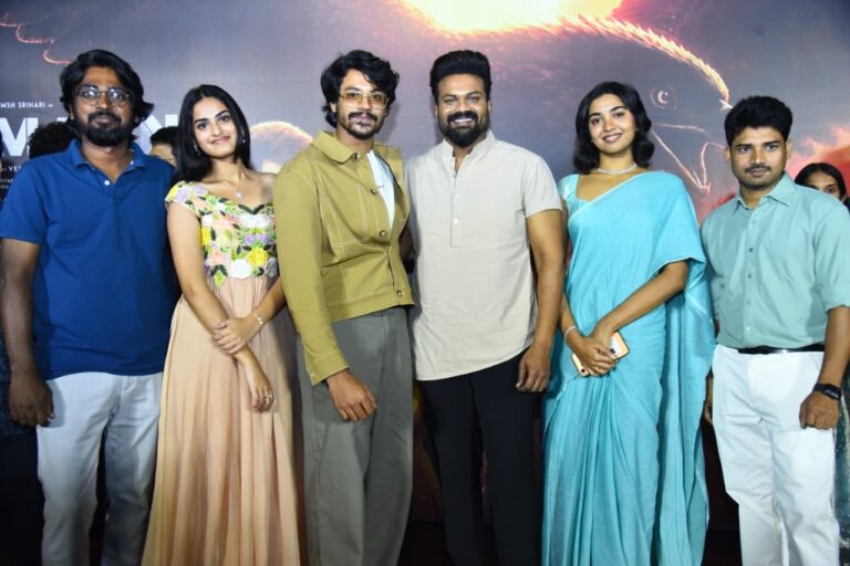 నా తమ్ముడు మేఘాంశ్ ‘ఆస్మాన్’ కోసం రావడం ఆనందంగా ఉంది : టీజర్ లాంచ్ ఈవెంట్‌లో రా కింగ్ మంచు మనోజ్