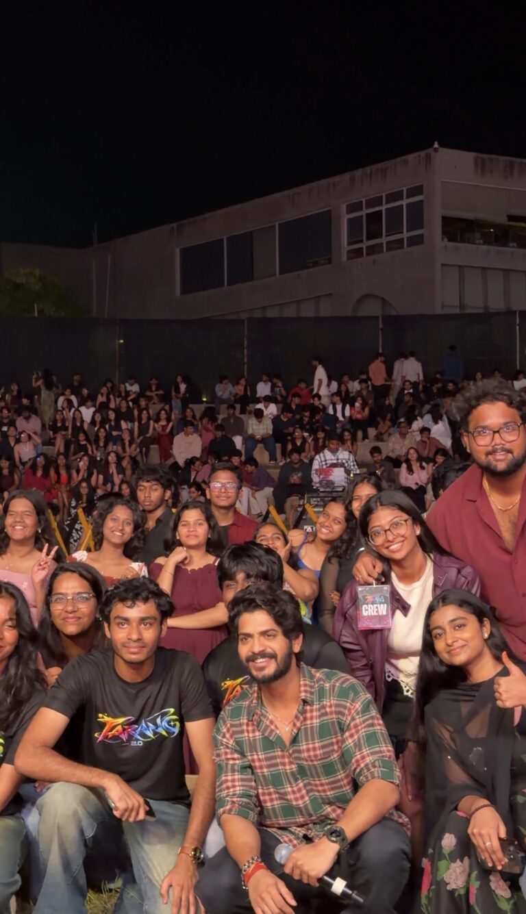 వోక్సెన్ యూనివర్సిటీ విద్యార్థుల సందడి మధ్య “క్రేజీ కల్యాణం” నుండి సాంగ్ లాంఛ్ – ఈ నెల 30న రిలీజ్